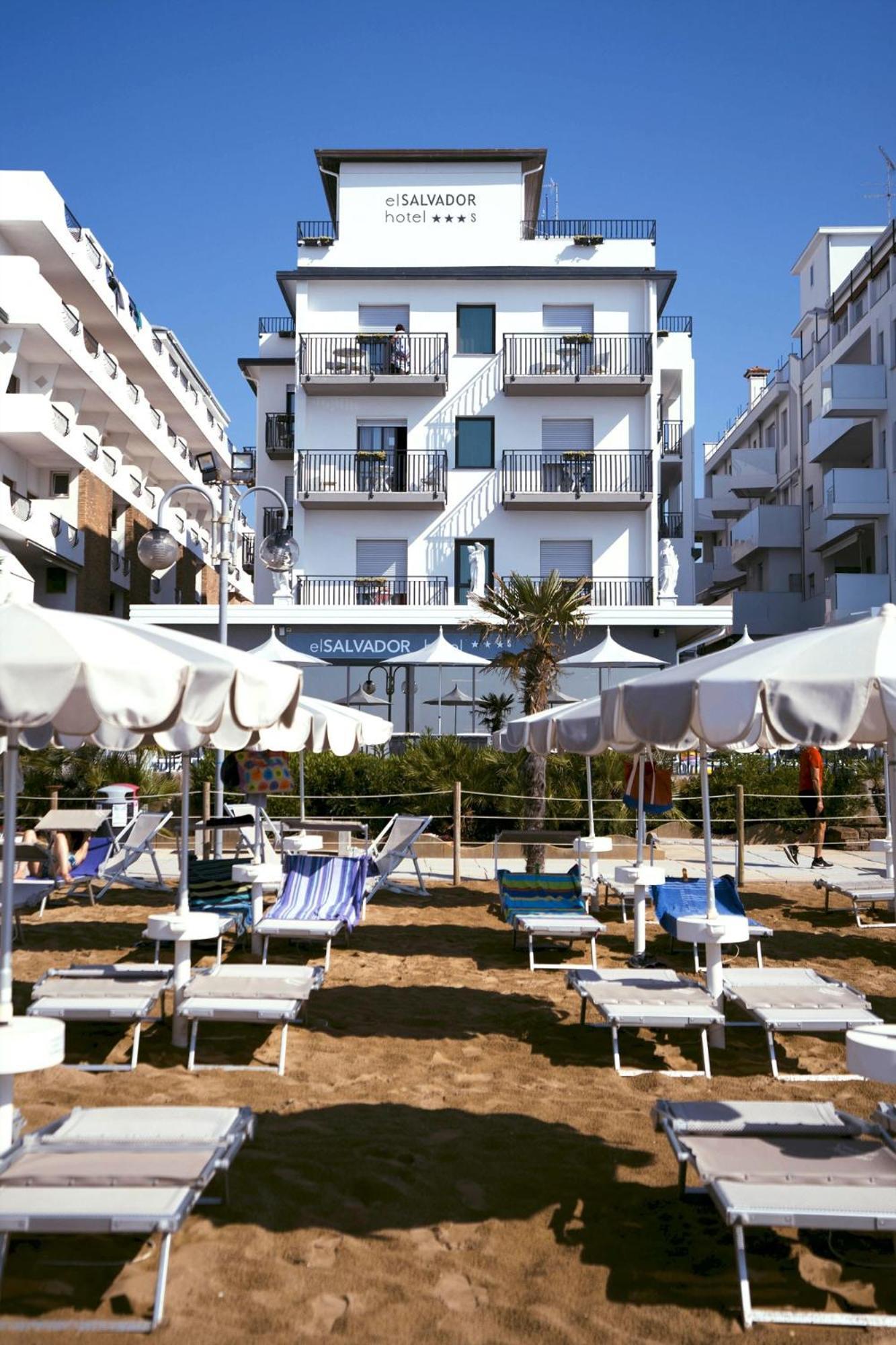 Hotel El Salvador Frontemare Piscina Riscaldata Lido di Jesolo Kültér fotó